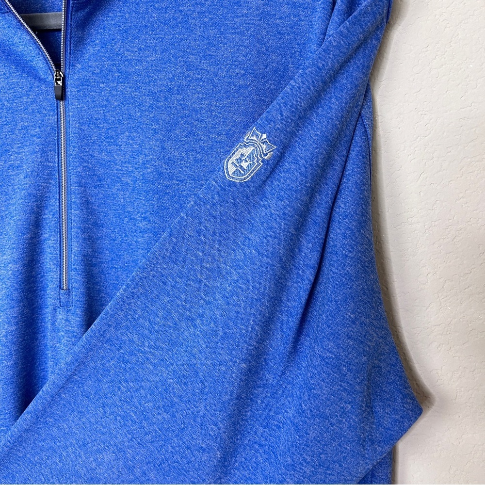 Donald Ross men’s half zip golf pull over jacket size Large - Picture 3 of 8